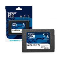 Ssd 512gb Patriot P210, 2.5" Sata Iii 6gb/s, Leitura 520mb/s, Gravação 430mb/s - P210s512g25 - 1