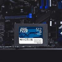 Ssd 512gb Patriot P210, 2.5" Sata Iii 6gb/s, Leitura 520mb/s, Gravação 430mb/s - P210s512g25 - 3