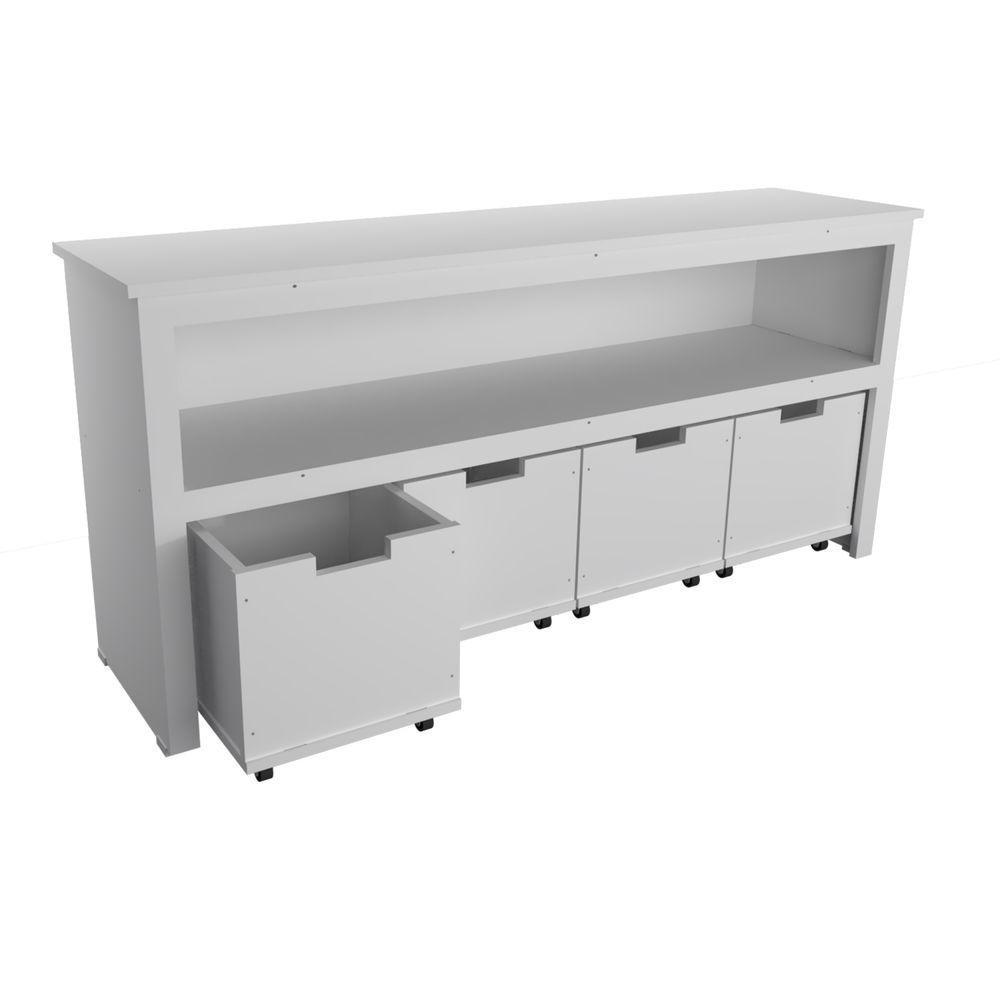 Organizador Infantil Com Baús Amy 100% Mdf - 4