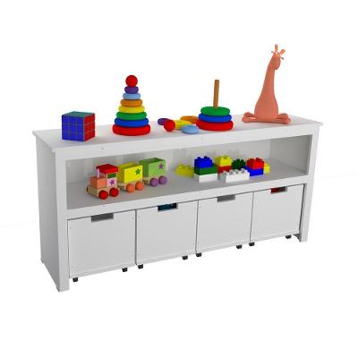 Organizador Infantil Com Baús Amy 100% Mdf