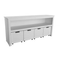 Organizador Infantil Com Baús Amy 100% Mdf - 5