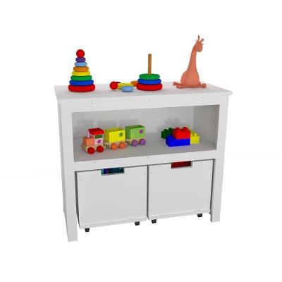 Organizador Infantil Com Baús Adonis 100% Mdf Brinquedos