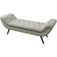 Puff Recamier 160 Cm Pes Palito Venez Linho Sl 76 Peer Sl 76 - 1