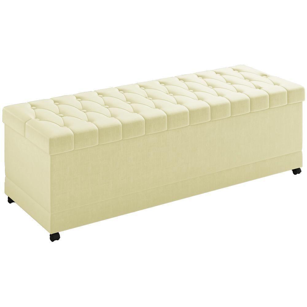 Recamier Calçadeira Bau 140 Cm Rodizios Madi Corano Tcs 350 Peer Tcs 350 - 1