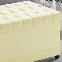 Recamier Calçadeira Bau 140 Cm Rodizios Madi Corano Tcs 350 Peer Tcs 350 - 7