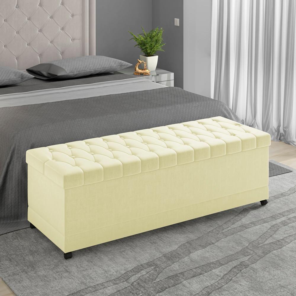 Recamier Calçadeira Bau 160 Cm Rodizios Madi Corano Tcs 350 Peer Tcs 350 - 2