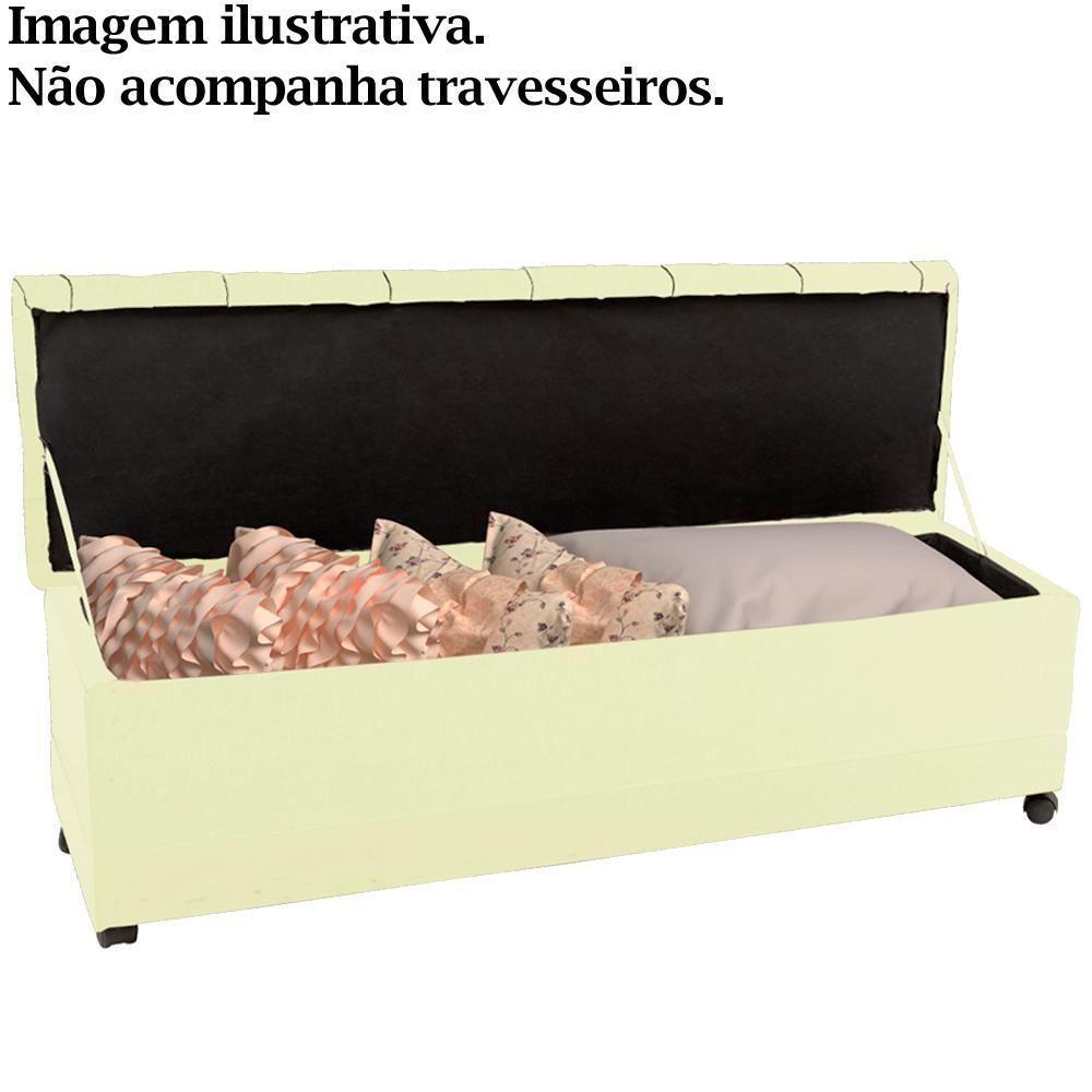 Recamier Calçadeira Bau 160 Cm Rodizios Madi Corano Tcs 350 Peer Tcs 350 - 3