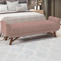 Puff Recamier 160 Cm Pes Madeira Leville Veludo Sl 949 Peer Sl 949 - 7