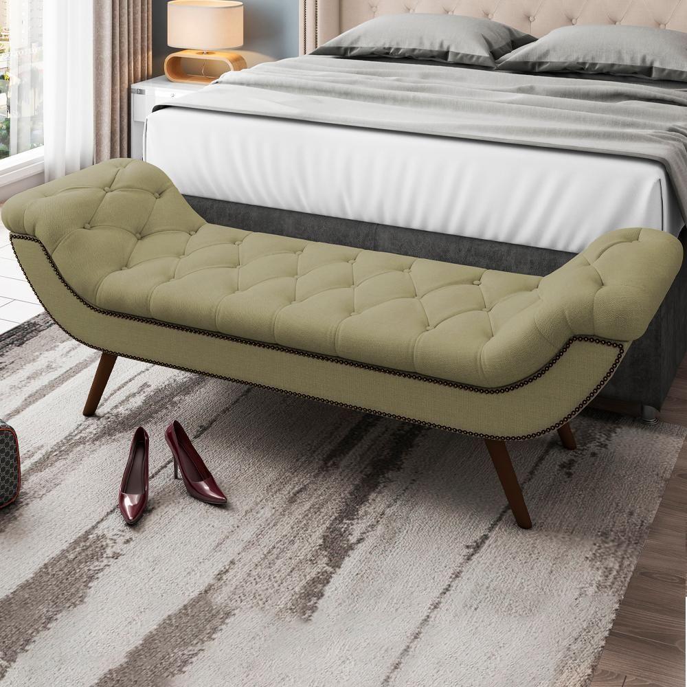 Puff Recamier 140 Cm Pes Palito Venez Linho Sl 75 Peer Sl 75 - 7