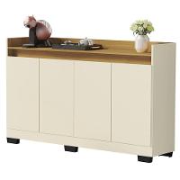 Aparador Buffet Sala Lord 4 Portas Perola/mel Perola/mel - 4