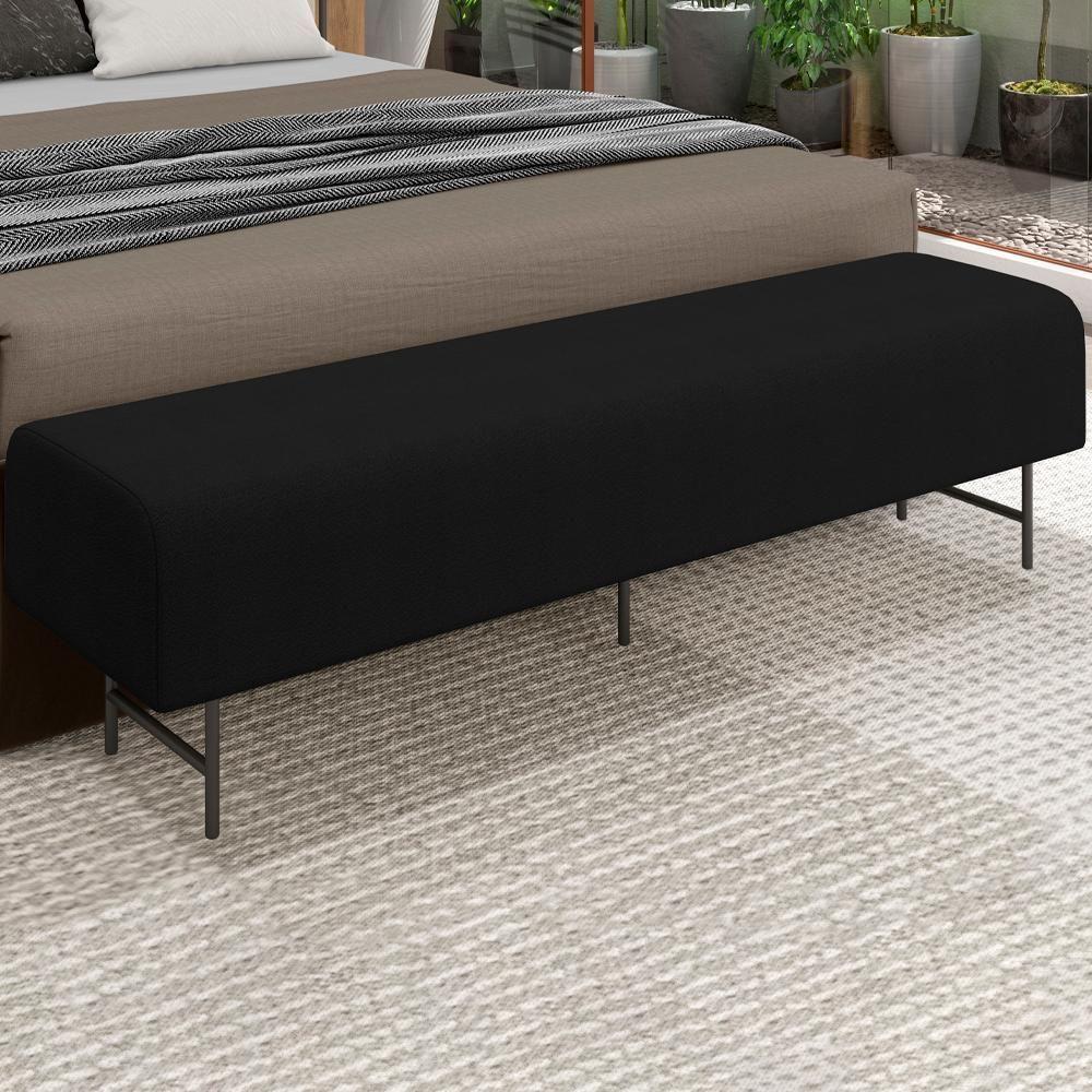 Puff Recamier 143 Cm Pes Metal Baid Veludo Sl 944 Peer Sl 944 - 4