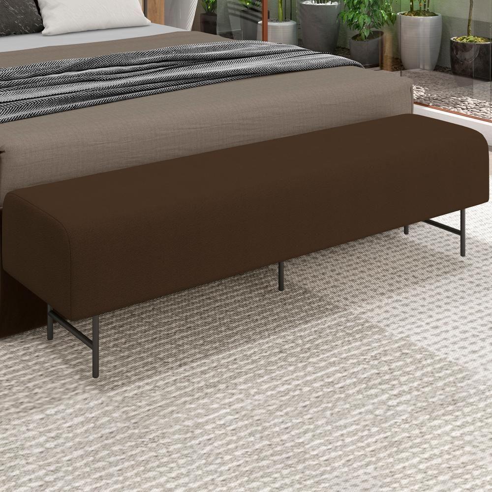 Puff Recamier 143 Cm Pes Metal Baid Veludo Sl 942 Peer Sl 942 - 5