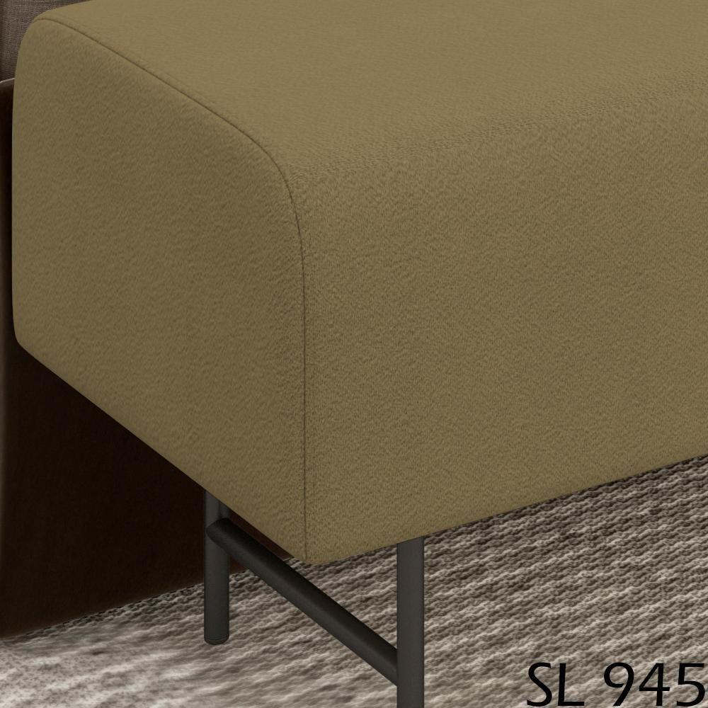 Puff Recamier 143 Cm Pes Metal Baid Veludo Sl 945 Peer Sl 945 - 3