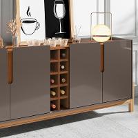 Buffet Aparador Com Adega 050520 Cinza Perola Cedro