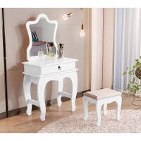 Penteadeira Infantil Laila Premium Com Banqueta Branco