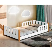Cama Infantil Mimo Branca Com 2 Luminárias Sonhos De Luz - 1