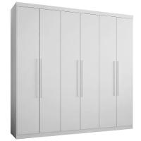 Roupeiro Gold 6 Portas Branco - 6