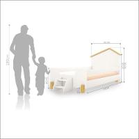 Cama Rodrigues Solteiro Branco/ Com Colchão - 3