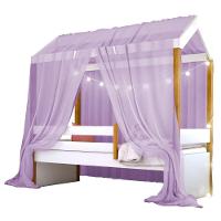 Cama Montessori Exclusiv Fio De Luz Colchão E Voal Lilás - 10