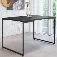 Conjunto Armário E Mesa Cassia Preto - 5