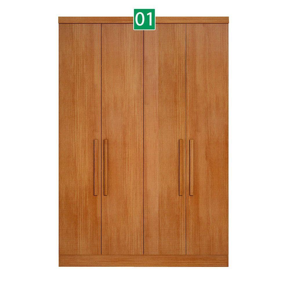 Guarda-roupa Em Mdf Com 9 Portas E 6 Gavetas Cumaru - 7
