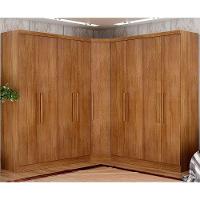 Guarda-roupa Em Mdf Com 9 Portas E 6 Gavetas Cumaru - 1