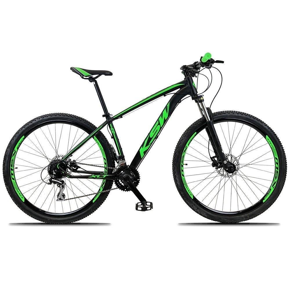 Bicicleta Aro 29 Ksw 21 Marchas Shimano Freios Disco e Trava - 4