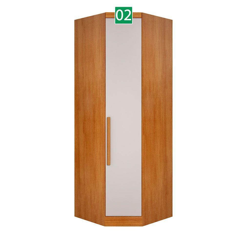Guarda-roupa Em Mdf Com 9 Portas E 6 Gavetas Cumaru/fendi - 5
