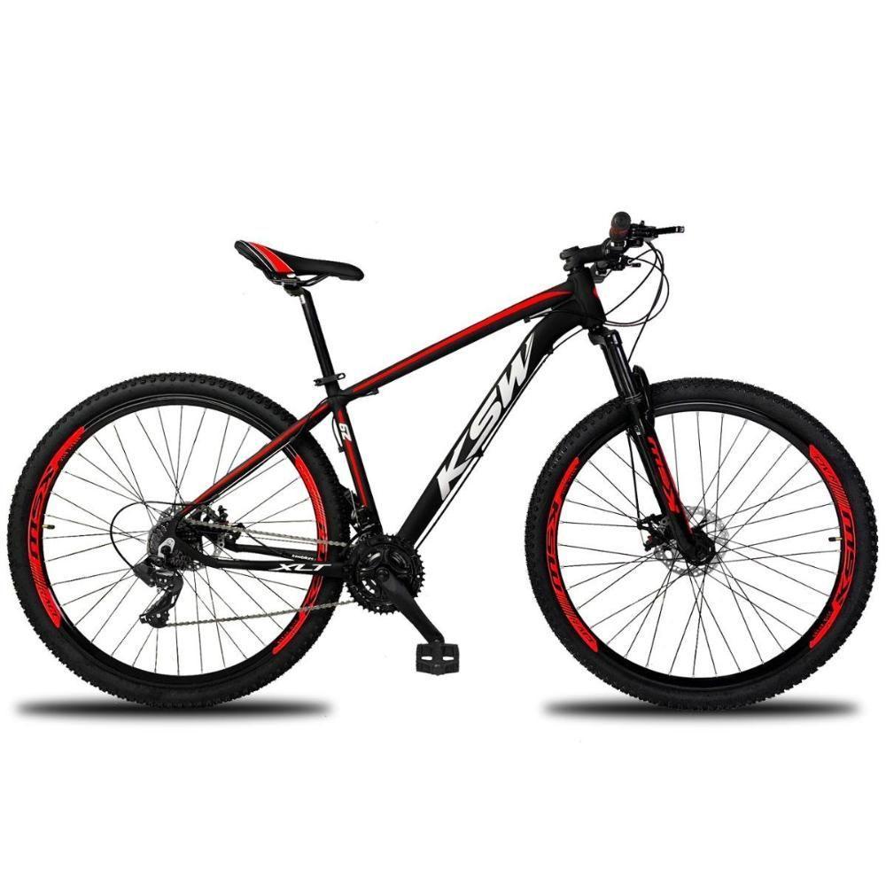 Bicicleta Aro 29 Ksw 24 Marchas Freios A Disco C Trava e K7 - 2