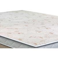 Cama Box Queen: Colchão Molas Bonnel Orthoflex Florença + Base CRC Suede Clean(158x198) - 6