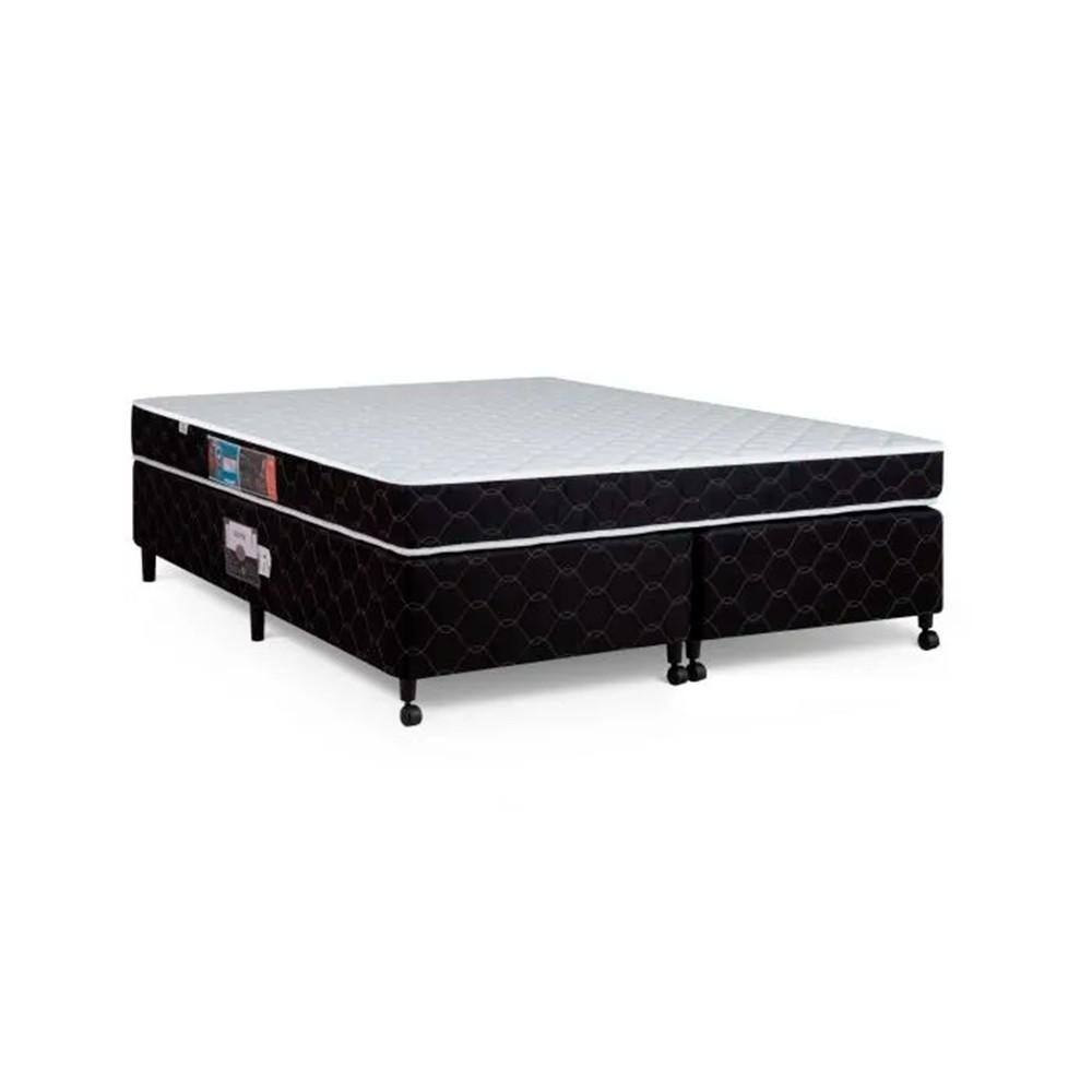 Cama Box + Colchão Castor King Montblanc Double Face D33 193x203x42cm - 1