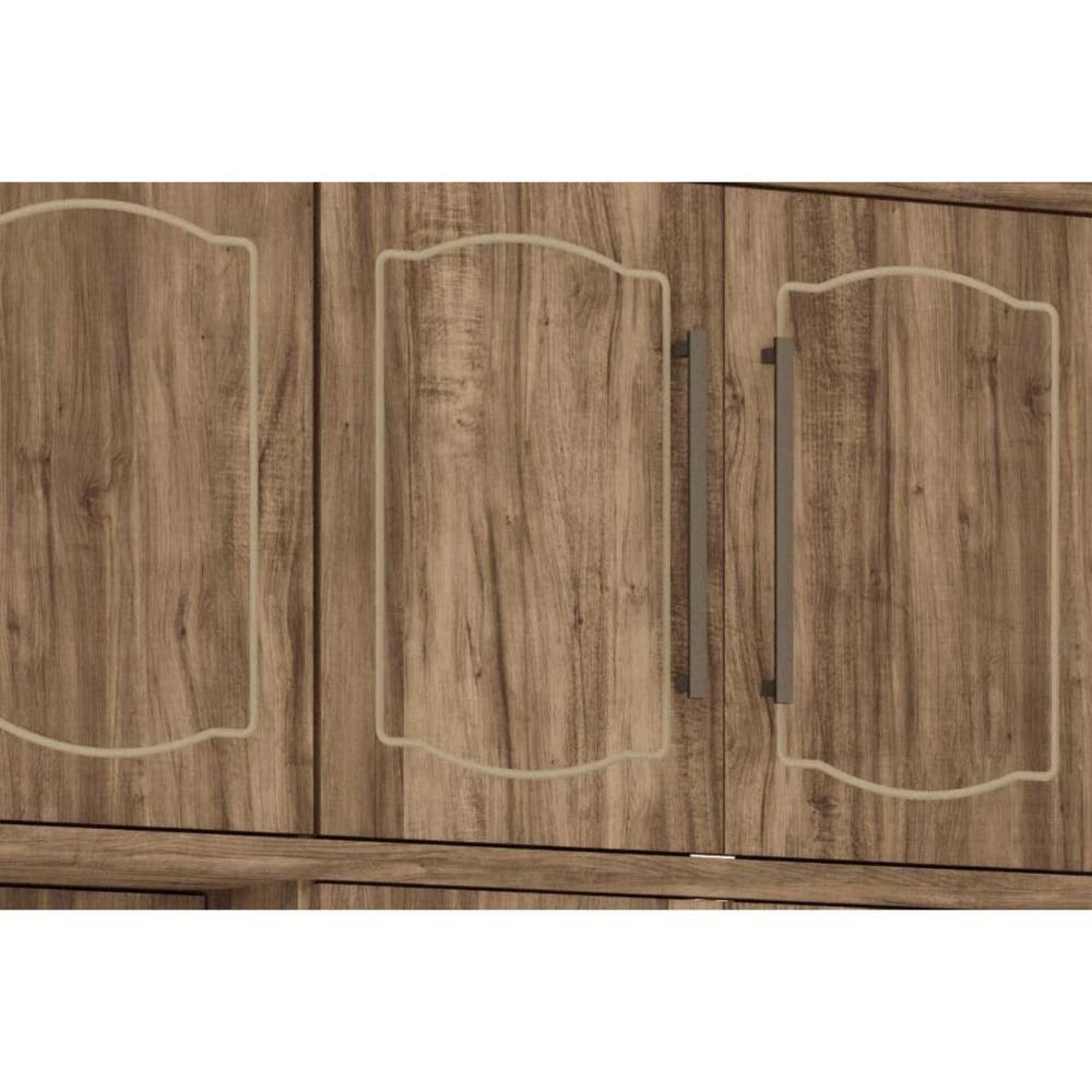 Guarda Roupa Casal 13 Portas e 7 Gavetas Londres Capelinha Atacama - Santos Andirá - 10