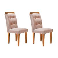 Sala de Jantar Completa 120Cm + 4 Cadeiras Imbuia Veludo Creme - 7