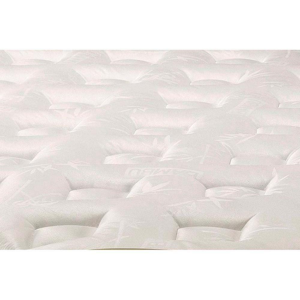 Cama Box Queen: Colchão Molas Ensacadas Herval MasterPocket Meditare + Base CRC Courano White(158x198) - 2