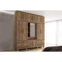 Guarda Roupa 3 Portas 1 e 7 Gavetas Londres Capelinha Atacama - Santos Andirá - 1