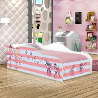 Mini Cama Fun Bailarinas Meninas Infantil Com Colchão - 1