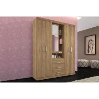 Guarda Roupa Solteiro 5 Portas E 3 Gavetas Havana Star 5.3 Atacama - Santos Andirá - 2