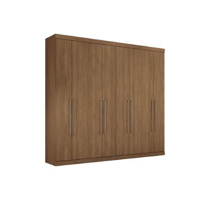 Guarda Roupa Casal Master Vip 8.4 8 Portas Bater 4 Gavetas Atacama Santos Andirá