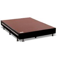 Cama Box Base c/Auxiliar Casal Revolution Courano Nero Black (138x188) - Ortobom - 1