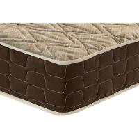 Cama Box Queen: Colchão Espuma Anjos D28 Confort + Base CRC Suede Brown(158x198) - 5