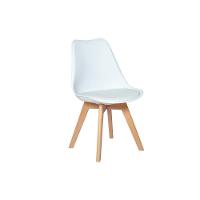Conjunto 04 Cadeiras Eames Wood Leda Design - Branca - 2