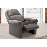Poltrona Reclinável p/ Sala MH1216 Slim Two Way Animale Cinza Escuro - Herval