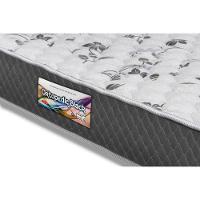 Cama Box Solteiro: Colchão Anatômico Herval D28/EP Ortopedic Black+ Base CRC Suede Black(88x188) - 6