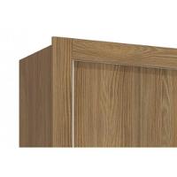 Guarda Roupa Casal 3 Portas de Correr e 2 Gavetas M570 Nogueira/Fendi - Kappesberg - 7