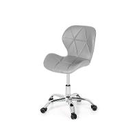 Cadeira Office Eiffel Slim Base Giratória - Cinza - 1