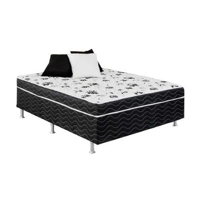 Cama Box Conjugado Casal: Colchão Ortopédico Union (138x188) Ortobom