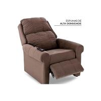 Poltrona Reclinável p/ Sala MH 1216 Two Way c/ Massagem Courano Bege - Herval - 10