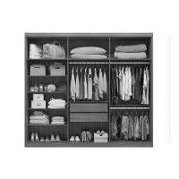 Guarda Roupa Casal 6 Portas 2 Gavetas 3 Prateleiras Venice Branco - Demóbile