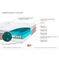 Cama Box Baú Casal: Colchão Molas Pocket Ensacadas Castor Vibro Massagem Magnético Premium + Base CRC Courano Clean(138x188) - 7