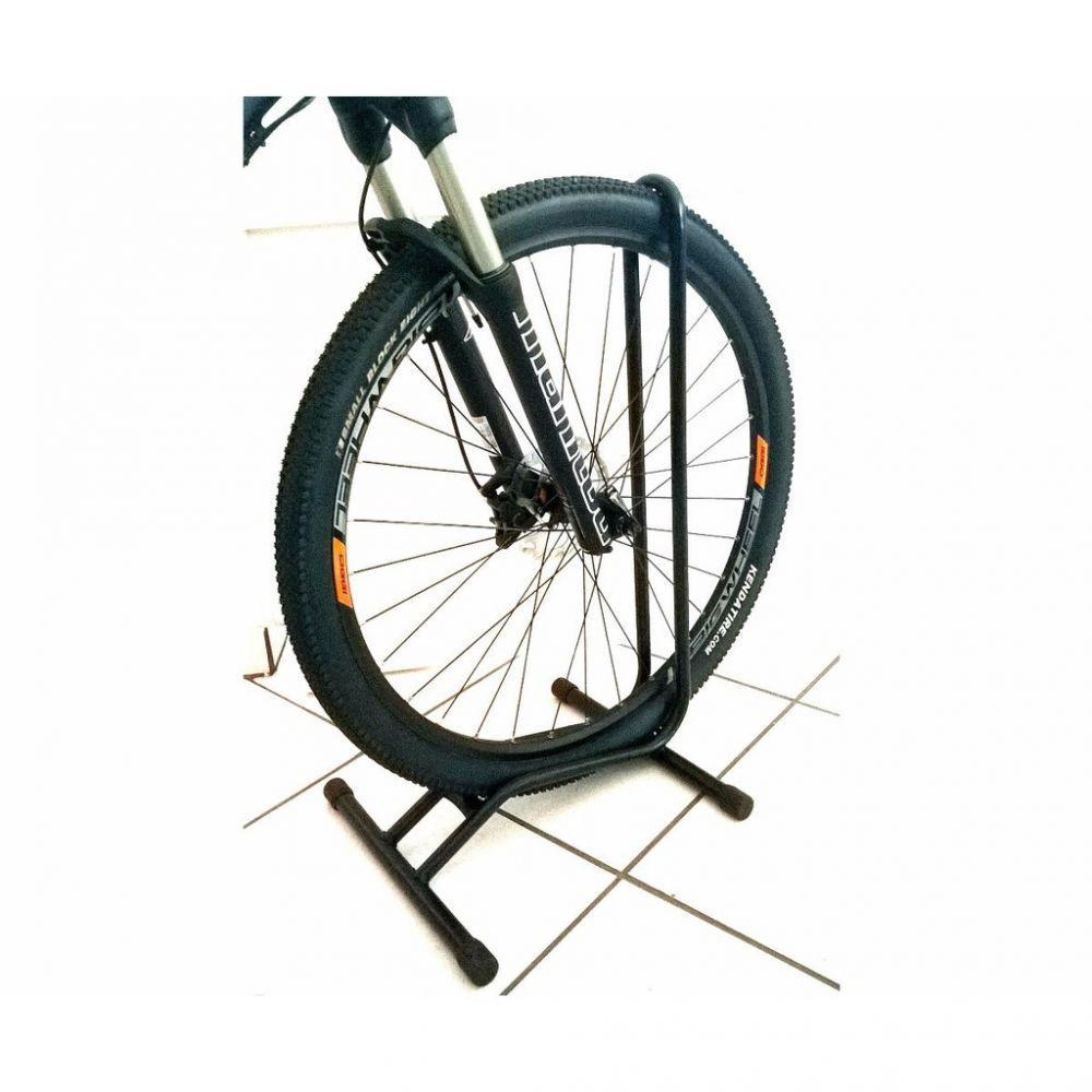 Suporte De Bicicleta P/Chão - Modelo Aro 29 C/ Apoio P/ Duas Bikes - 6